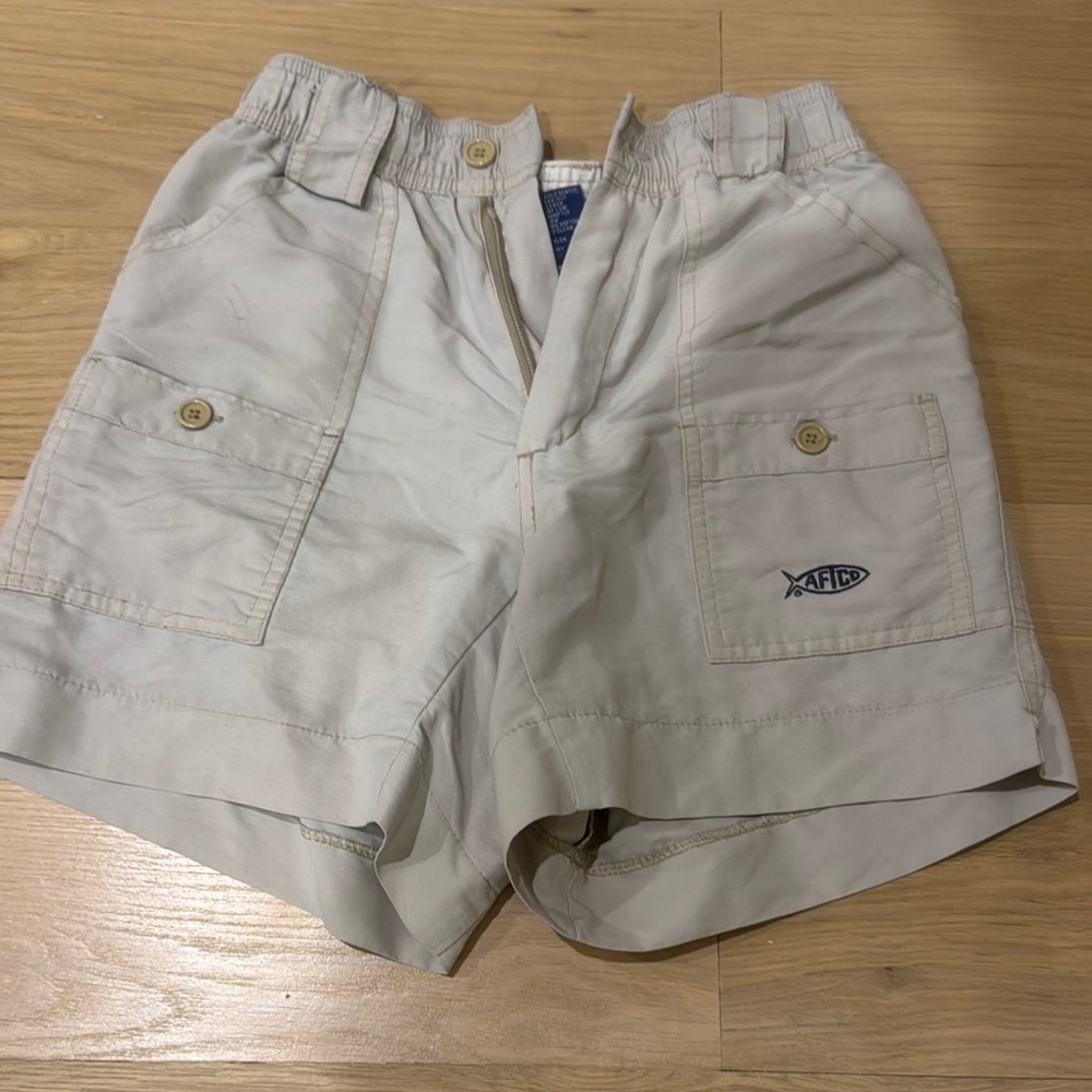 AFTCO Men's Light Tan Cargo Shorts